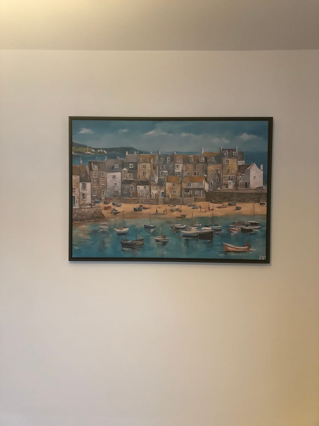 Customer photo review of Cornwall Spring Canvas Print