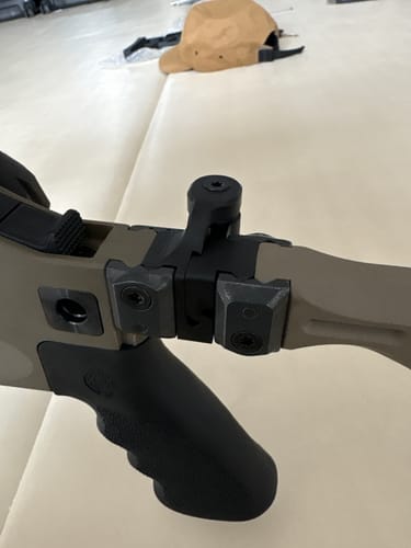 Customer photo review of Silverback TAC 41 L / LS Picatinny Coupler