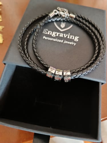 Customer photo review of Bracelet: Obelix