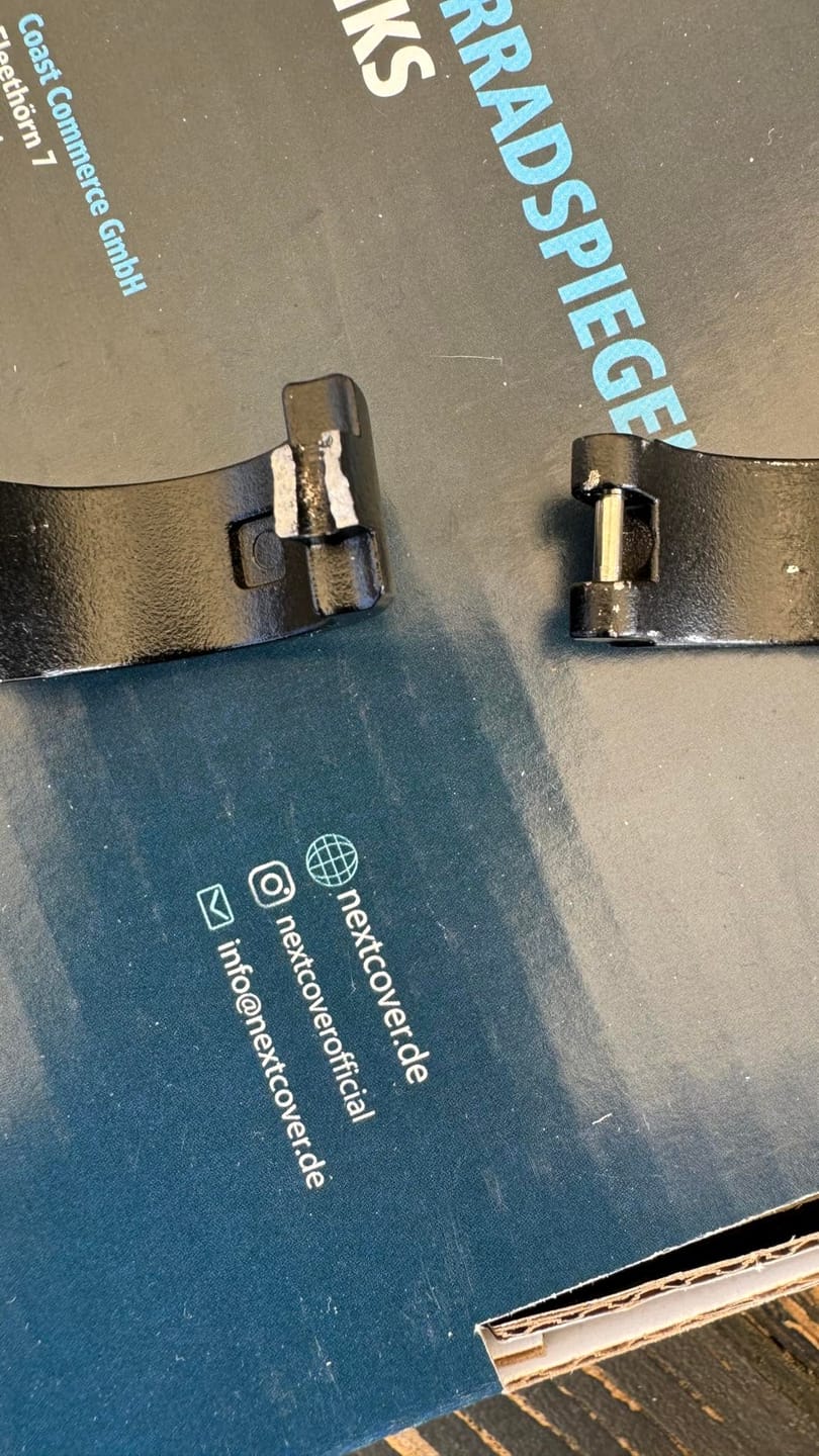 Customer photo review of NEXTCOVER® Fahrradspiegel für Lenker mit ProVision-Echtglas