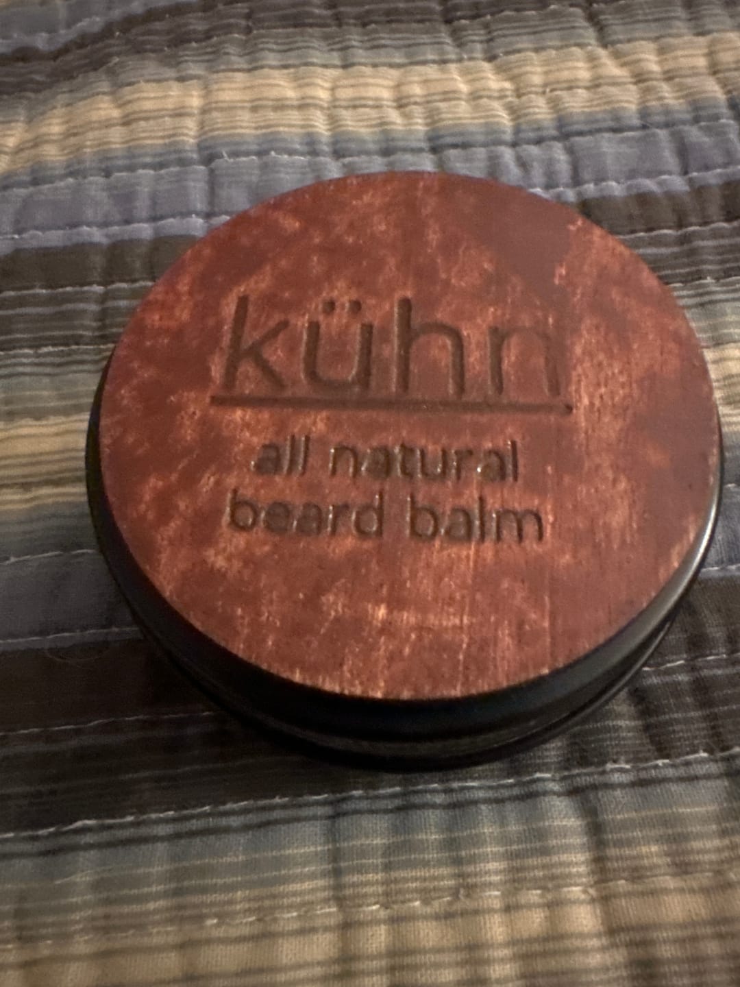 Customer photo review of All Natual Beard Balm | 2oz
