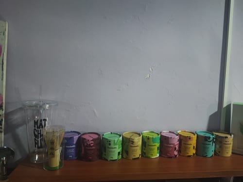 Customer photo review of Pack Sabores - Té Matcha Premium 100% Degustación