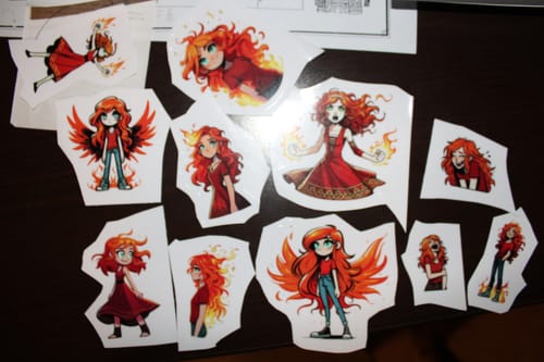 Christian D. review of Custom Sticker Sheet Sample image 1 out of 2
