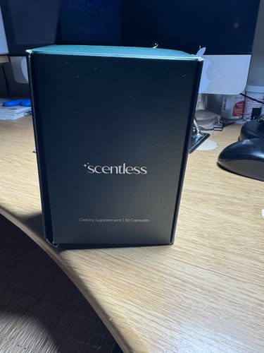 Customer photo review of Scentless Deodorant Supplement