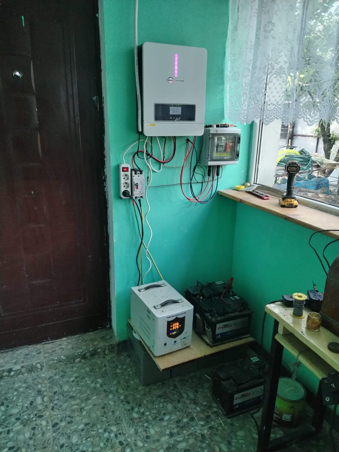 Customer photo review of Intrerupator pentru acumulatori 125A 550V DC MCCB