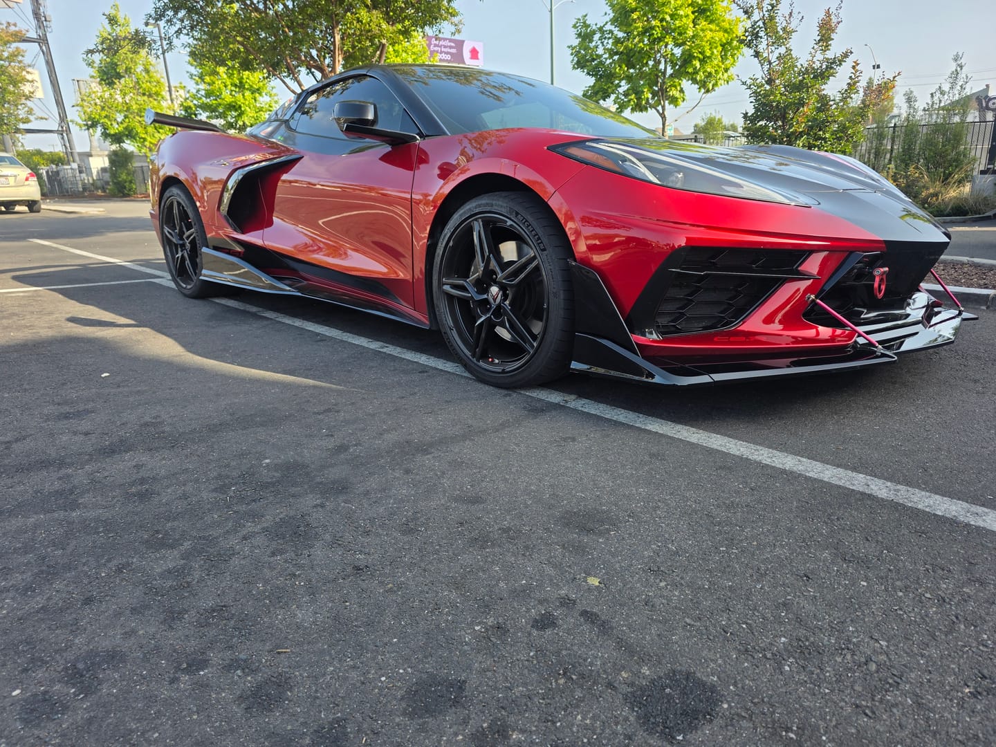 Customer photo review of Chevrolet Corvette C8 3VM Side Skirts