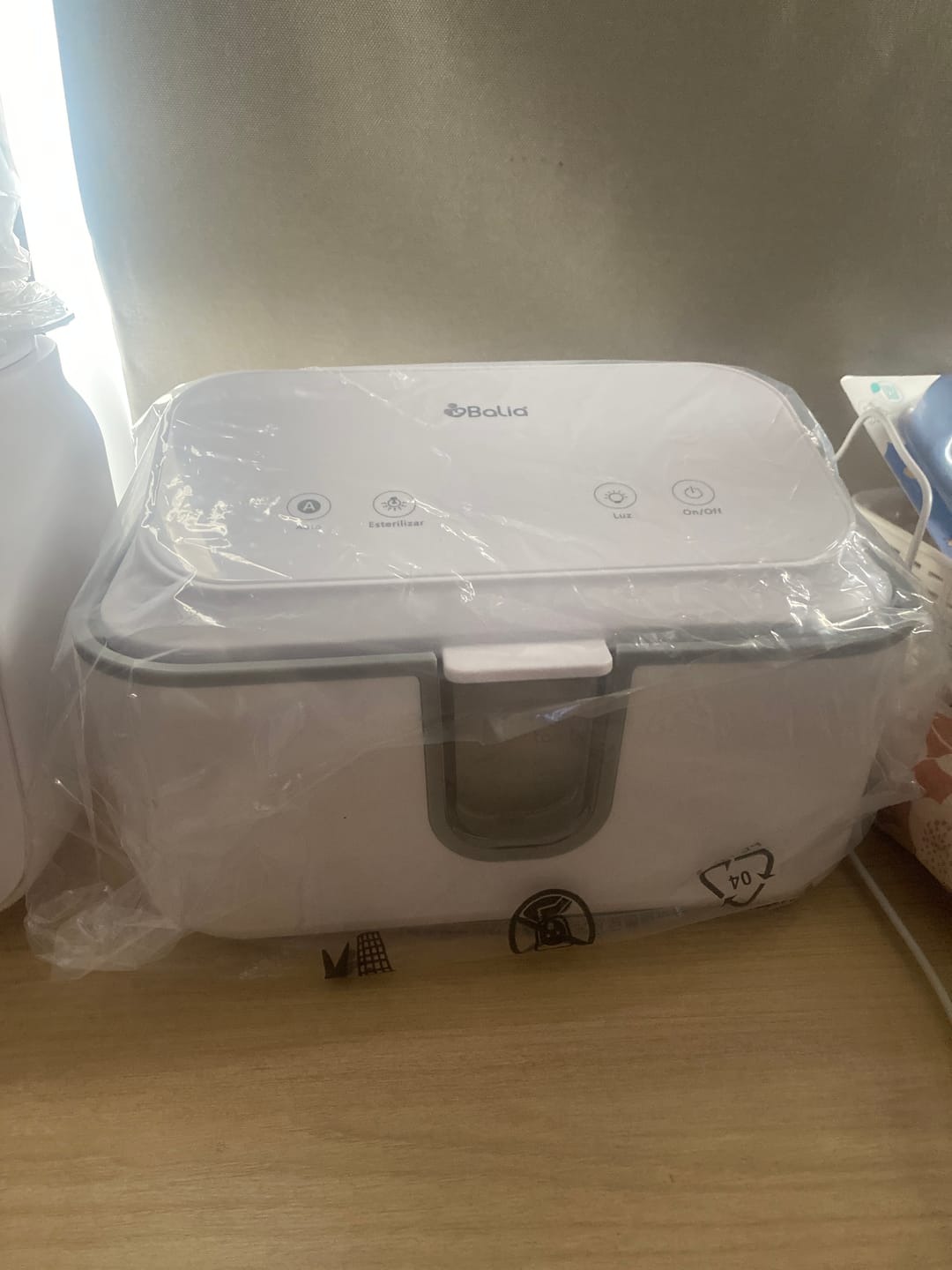 Customer photo review of Calentador de toallitas húmedas