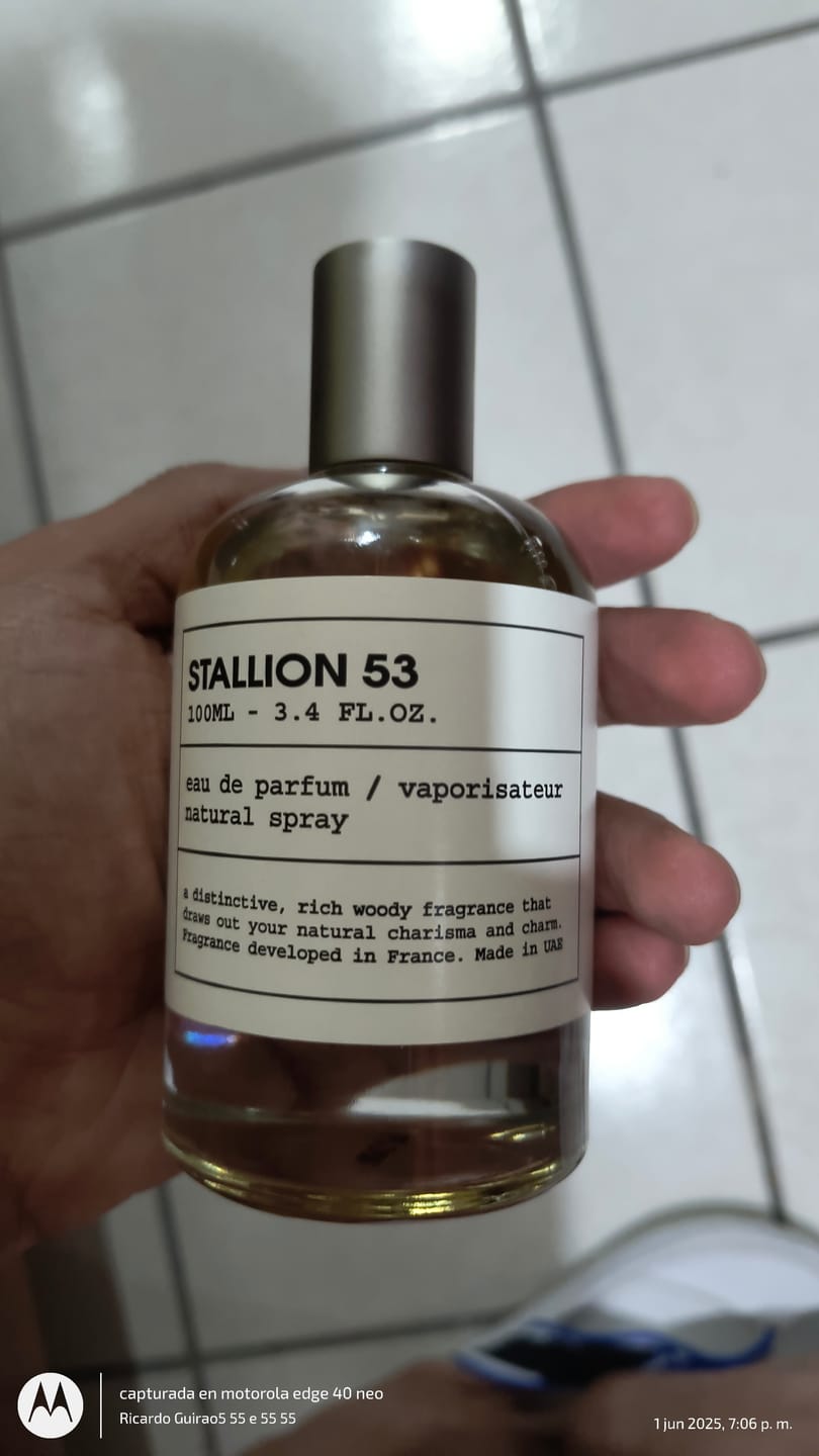 Customer photo review of Perfume Emper Stallion 53 100ml Edp Unisex