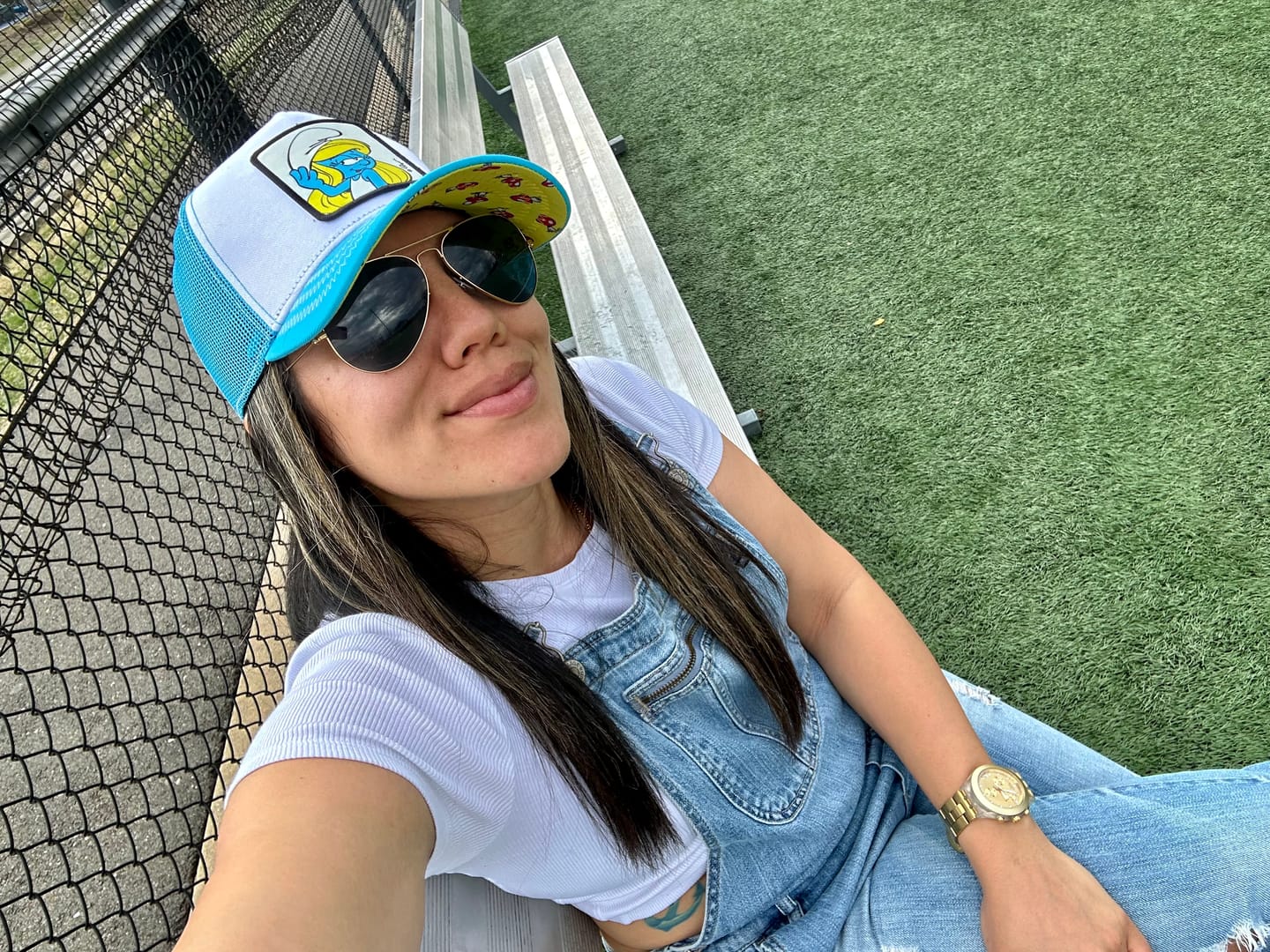 Customer photo review of OVERLORD X Smurfs: Smurfette Trucker Cap