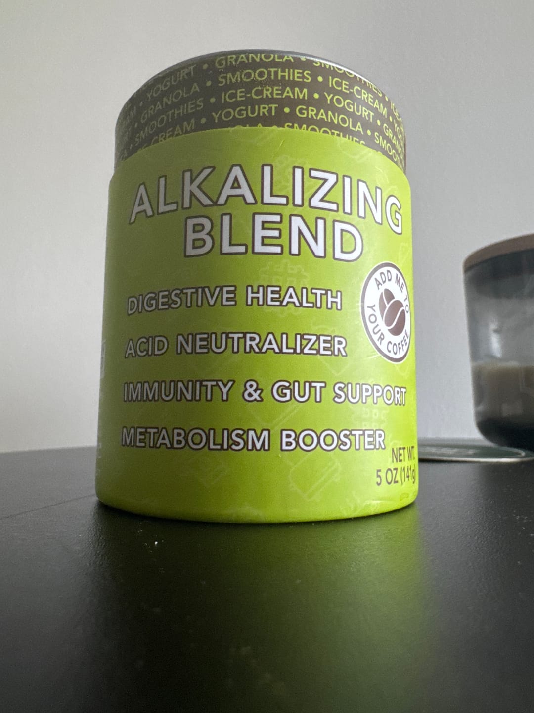 Customer photo review of Alkalizing Dirt (5oz)
