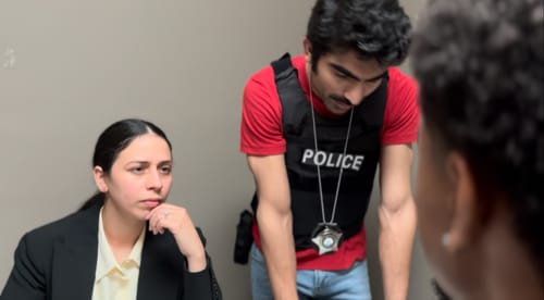 Customer photo review of CPD Chicago Detective Police Badge Exact Replica Customizable Number