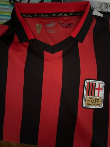 Customer photo review of MAGLIA SPECIAL 125TH ANNIVERSARY MILAN 2024/25
