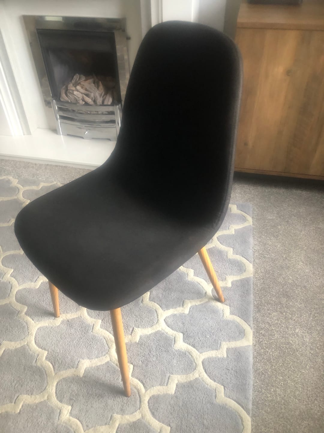 Customer photo review of Fabric Paint -- Black