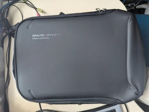 Customer photo review of Profession: Futuristic Design Minimalist and Lightweight Backpack