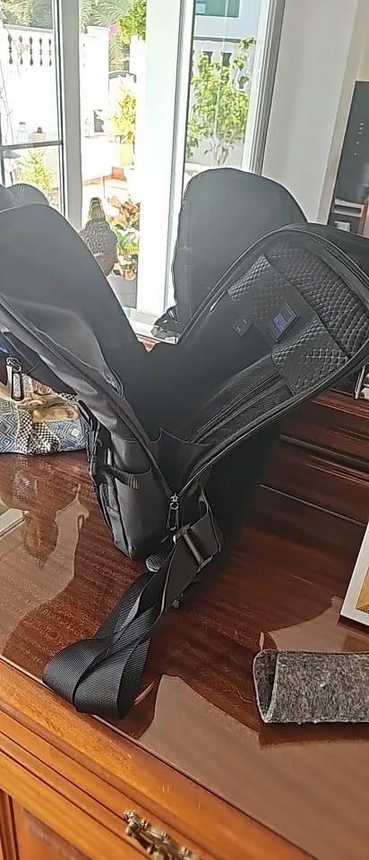 Customer photo review of Bulk: Large Capacity Fashion Commuter Waterproof Crossbody Bag