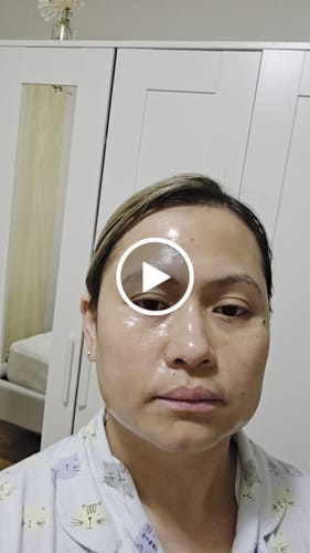 Customer video review of Collagen Night Wrapping Mask