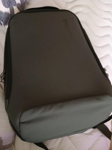 Customer photo review of Profession: Futuristic Design Minimalist and Lightweight Backpack