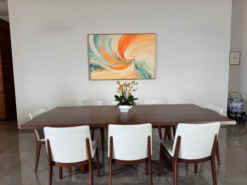 Customer review photo for COLORFUL PAINTING #CA133