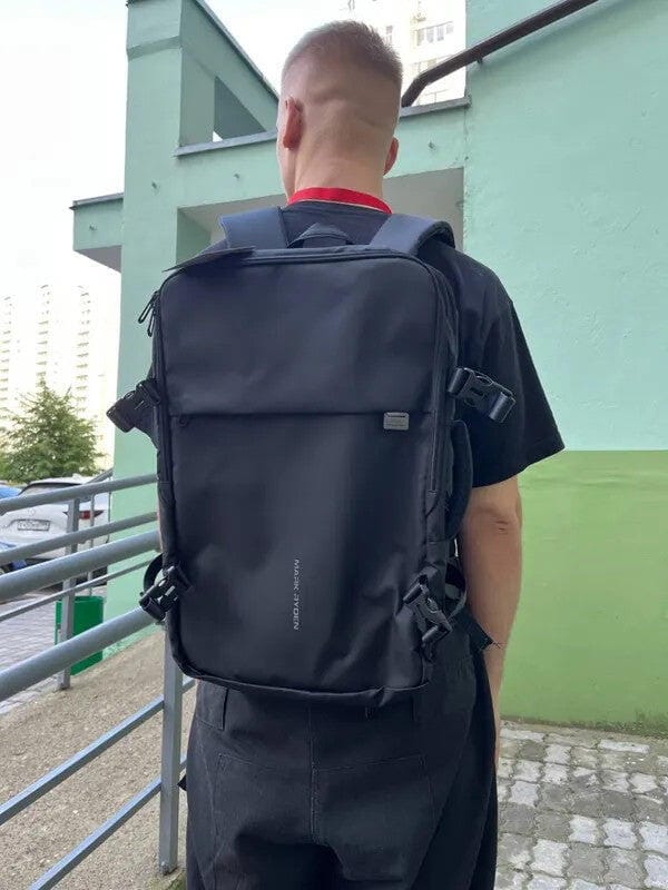 Customer photo review of Pathrato: Multi-layered Compartments With Minimalistic Design Backpacks