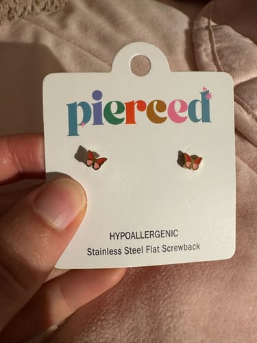 Customer photo review of Tiny Butterfly Colorblock