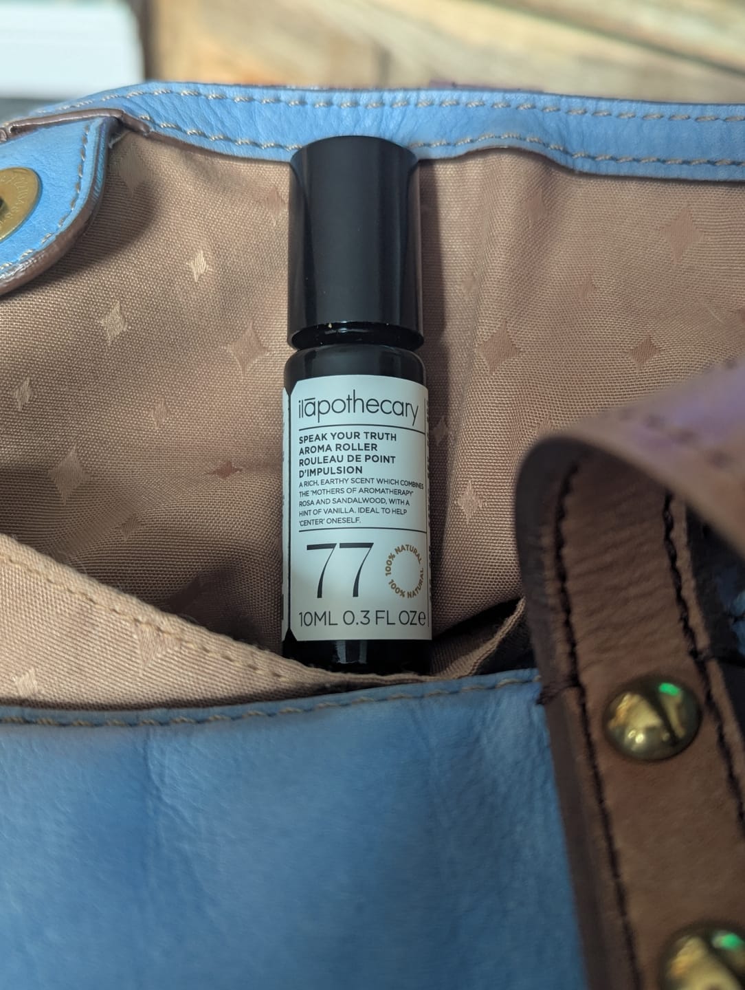 Customer photo review of Speak Your Truth Aroma Roller