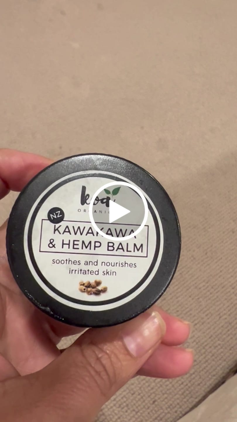 Customer video review of Kawakawa & Hemp Balm