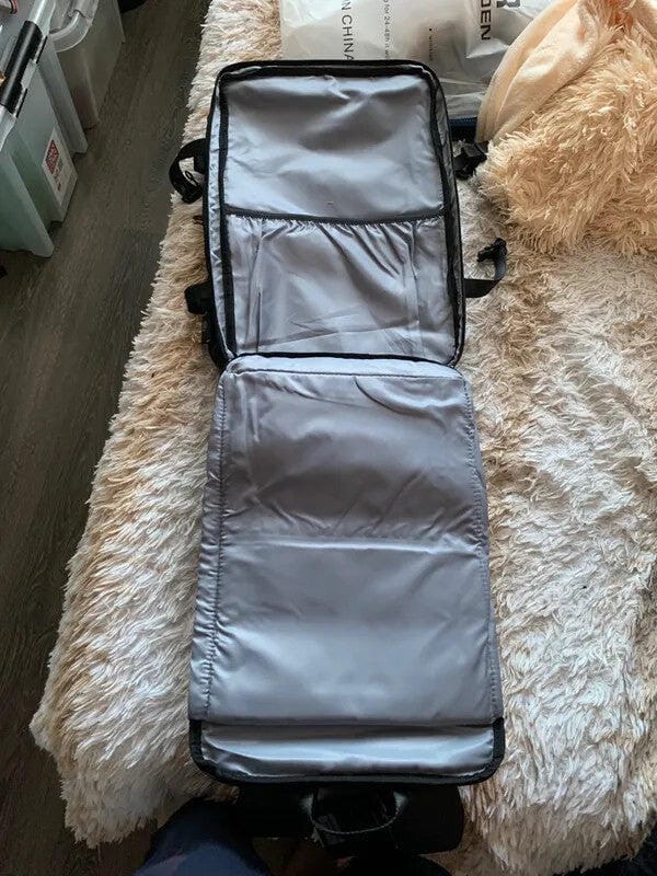 Customer photo review of Pathrato: Multi-layered Compartments With Minimalistic Design Backpacks