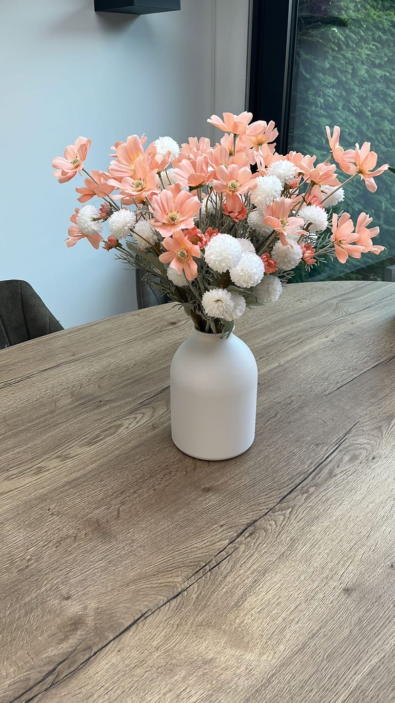 Customer photo review of Boeket Serene - Peach