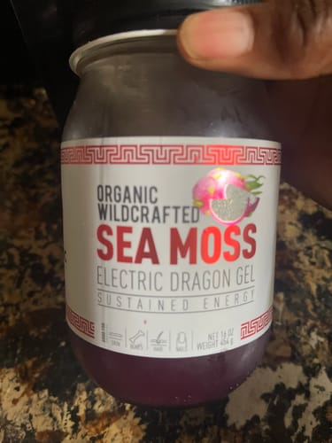 Customer photo review of Electric Dragon Sea Moss Gel Trio
