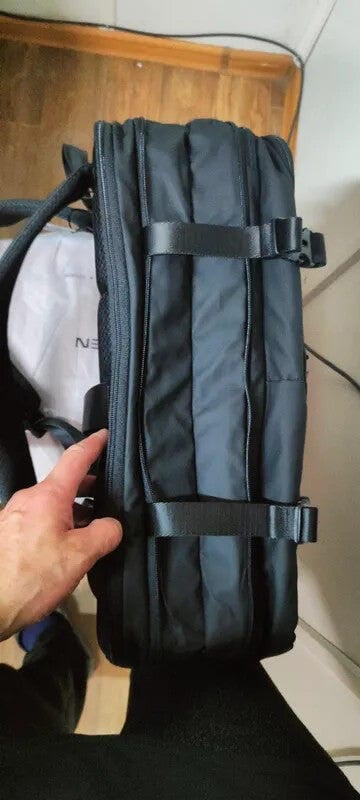 Customer photo review of Pathrato: Multi-layered Compartments With Minimalistic Design Backpacks