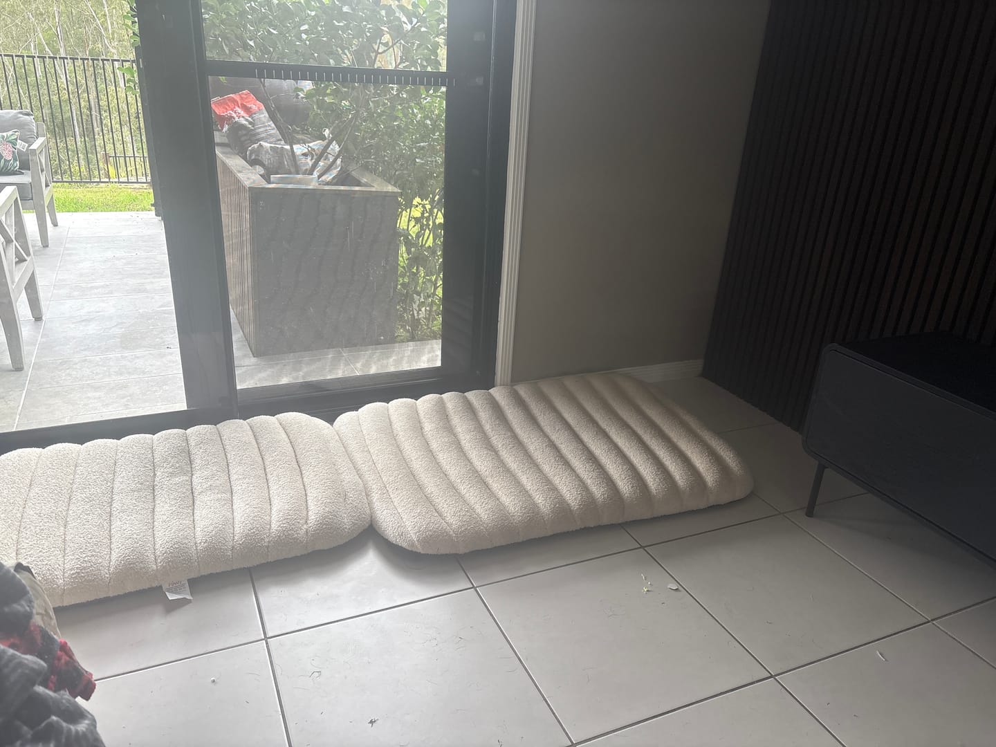 Customer photo review of PaWz Orthopedic Dog Bed – Egg Foam, Waterproof & Washable