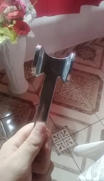 Customer photo review of Double Sided Meat Tenderizer