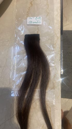 Customer photo review of Single Streak Cover Up Patch