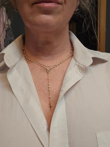 Customer photo review of Pearl Rosary