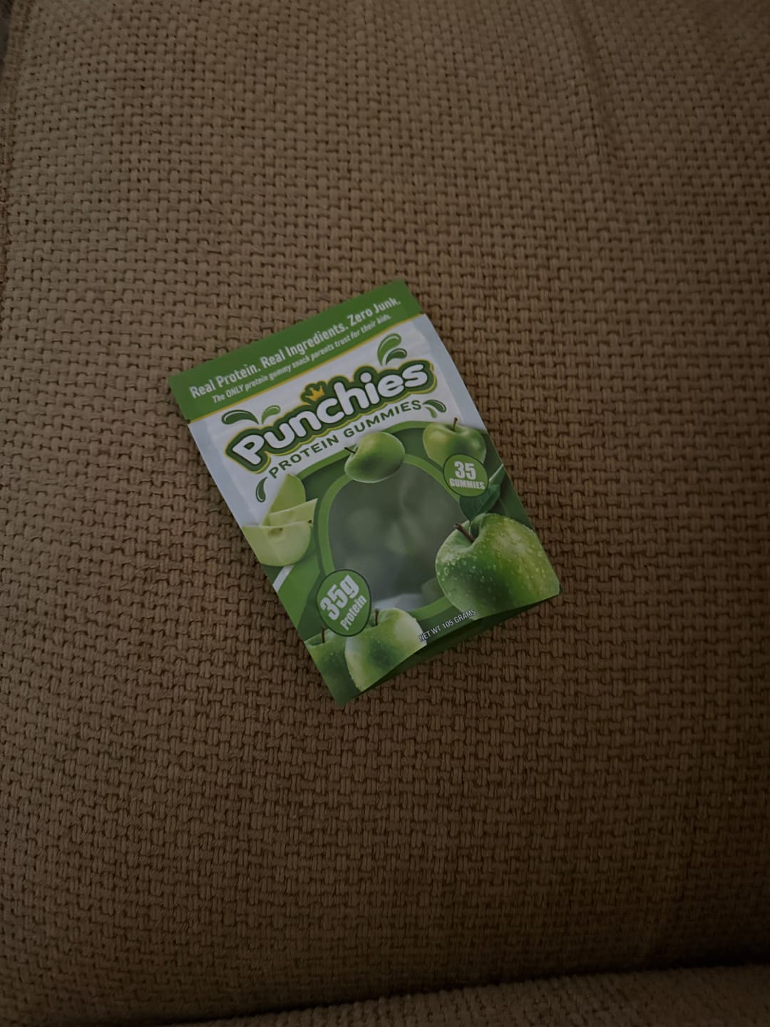 Customer photo review of Protein Gummies for Kids