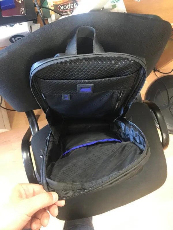 Customer photo review of Bulk: Large Capacity Fashion Commuter Waterproof Crossbody Bag