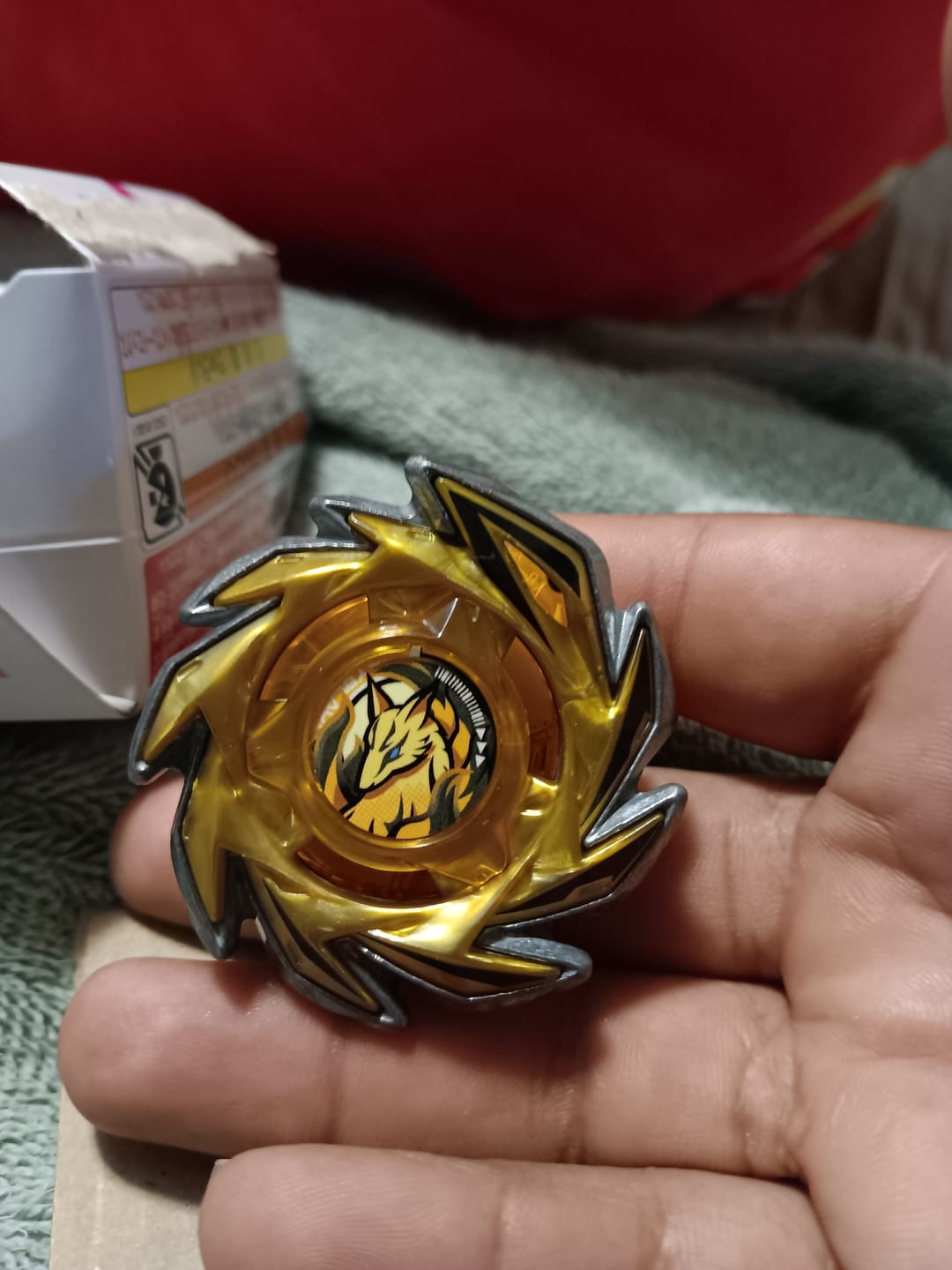 Customer photo review of [Pre-Order Lot 2 TBA] Takara Tomy Beyblade X CX-06 FoxBrush J9-70GR Random Booster Select