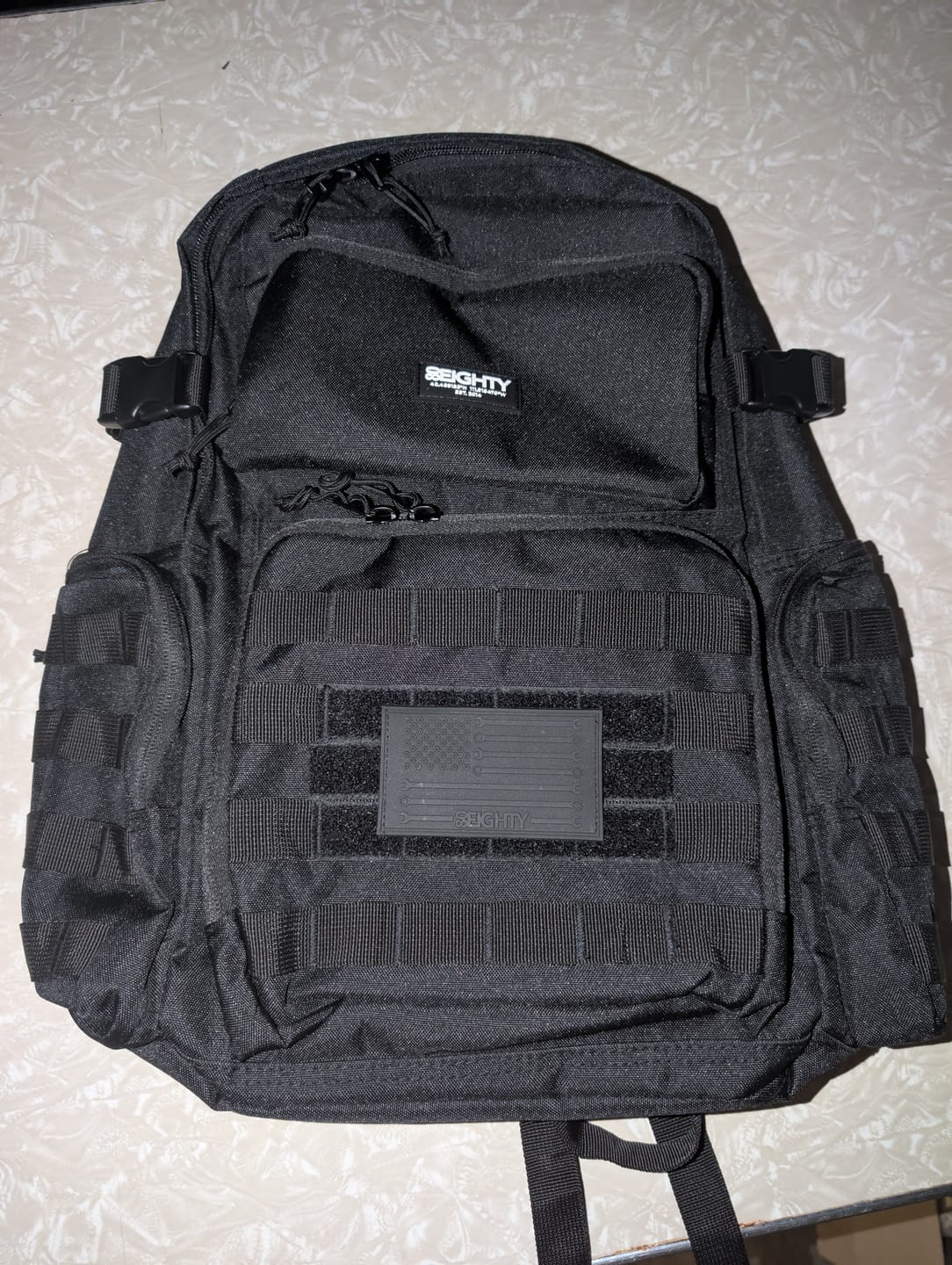 Customer photo review of 80Eighty® Commando Raven Backpack