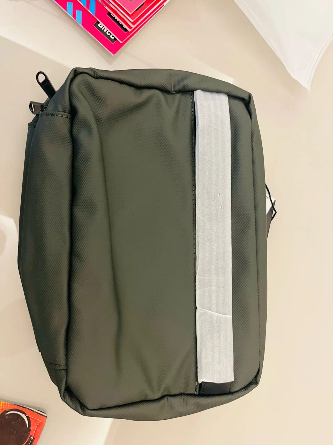 Customer photo review of Compact Size and Large Capacity Multi-Layer Paged Washbag