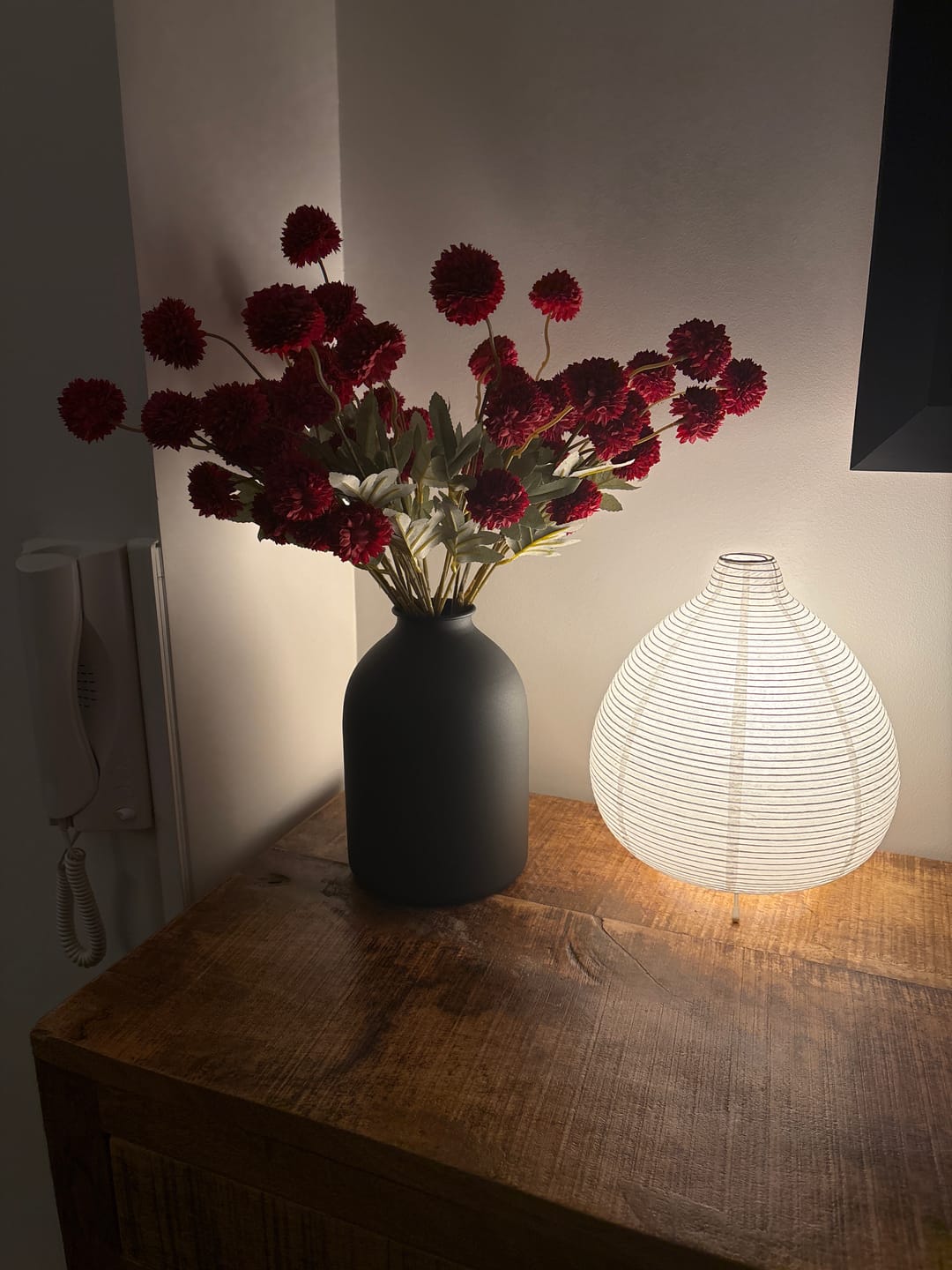 Customer photo review of Casa vase - Noir mat