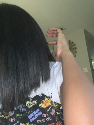 Customer photo review of Silkening Mist
