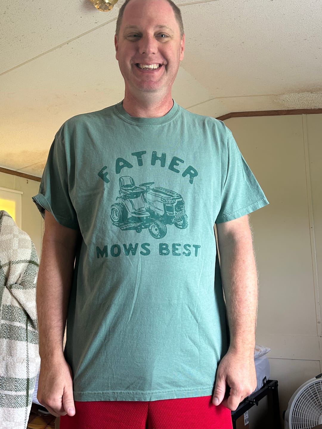 Customer photo review of Father Mows Best