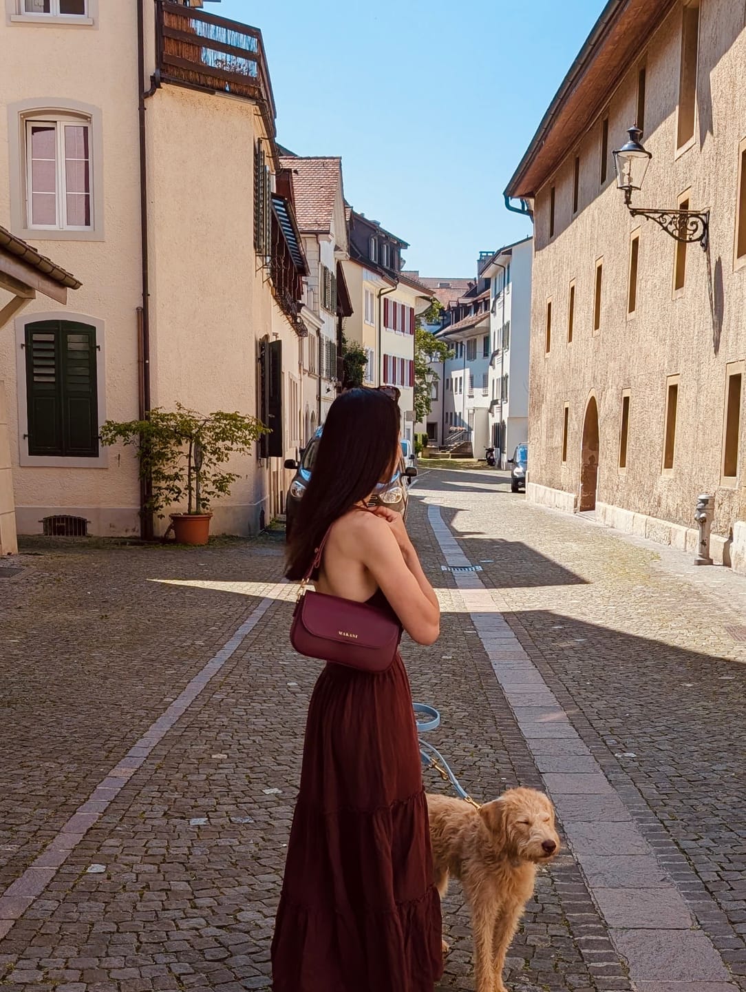 Customer photo review of CHLOIE - BURGUNDY