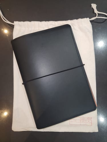 Customer photo review of Refillable Notebook Folio Gift