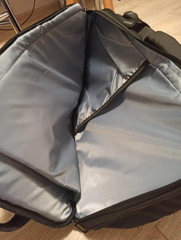 Customer photo review of Pathrato: Multi-layered Compartments With Minimalistic Design Backpacks