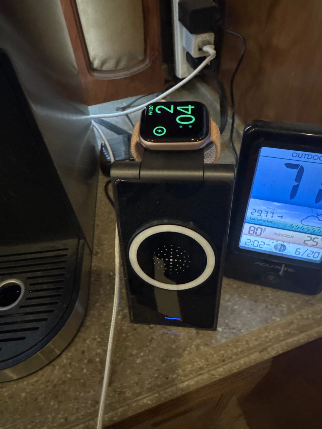 Customer photo review of PASSPORT - WIRELESS CHARGING STATION