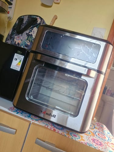 Customer photo review of Horno Freidora de aire 12 Litros