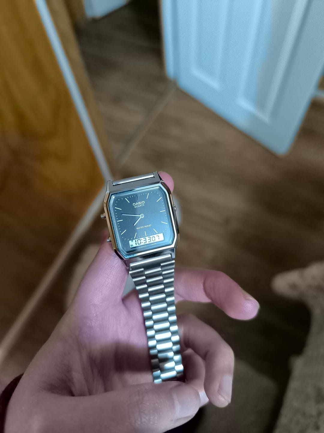 Customer photo review of Reloj Casio Vintage AQ-230A-1DMQ Dial Negro