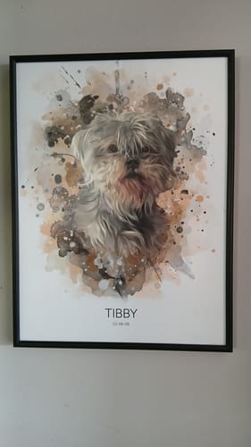 Customer photo review of Waterverf Portret