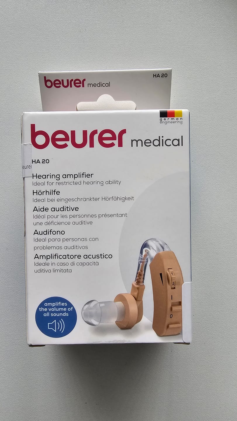 Customer photo review of Aparato Auditivo HA20 Beurer / Amplificador Auditivo Beurer, Auxiliar para Oído